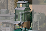 61114 Classic Line Billinger's Co-Op Elevator, Building Kit (HO-Scale)