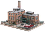 61117 Classic Line Factory Side Building, Building Kit (HO-Scale)