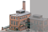 61116 Classic Line E Strauss Glass Factory, Building Kit (HO-Scale)