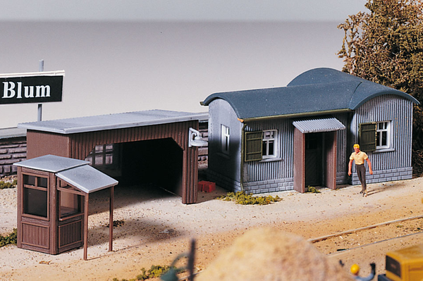 61127 Classic Line Sand Works Sales Office, Building Kit (HO-Scale)