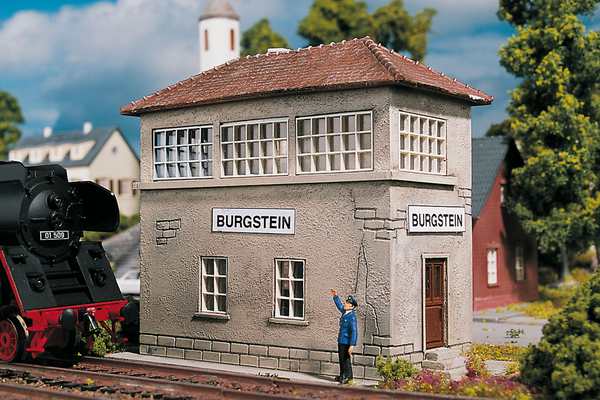 61822 Hobby Line Burgstein Switch Tower, Building Kit (HO-Scale)