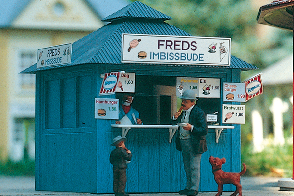 62021 Freds Snack Bar, Building Kit (G-Scale)