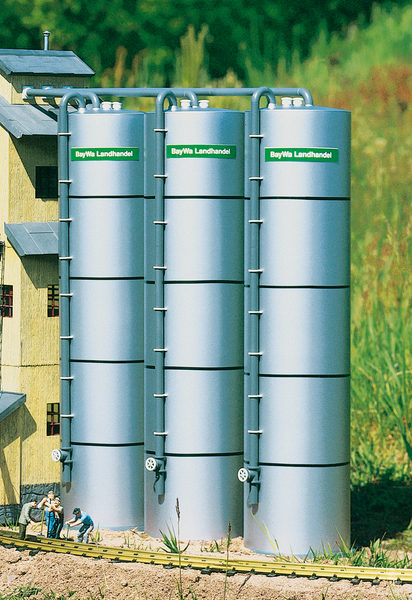 62036 CoOp Silo, Building Kit (G-Scale)
