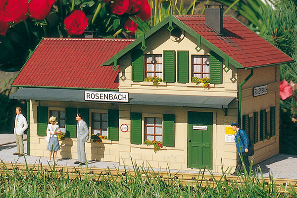 62040 Rosenbach Station, Building Kit (G-Scale)