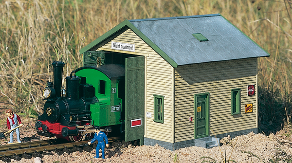 62044 Red River Loco Shed, Building Kit (G-Scale)