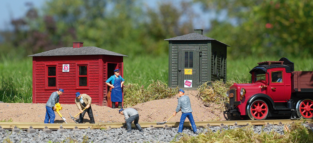 62113 Utility Buildings Building Kit G Scale