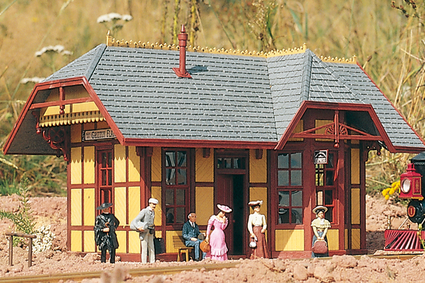 62209 Grizzly Flats Station, Building Kit (G-Scale)