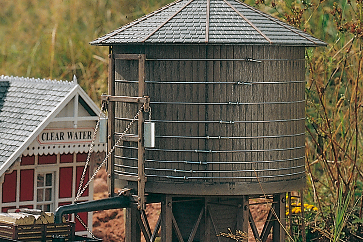 62210 Rio Grande Water Tower, Building Kit (G-Scale) | PIKO America 62210 Rio Grande Water Tower, Building Kit (G-Scale) | PIKO America