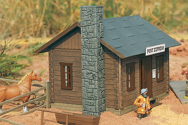 62224 Pony Express Cabin, Building Kit (G-Scale)
