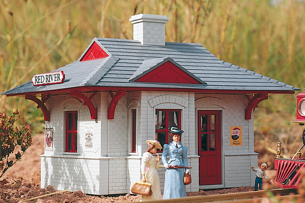 62228 Red River Station, Building Kit (G-Scale)