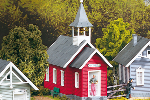 62243 Little Red School House, Building Kit (G-Scale)