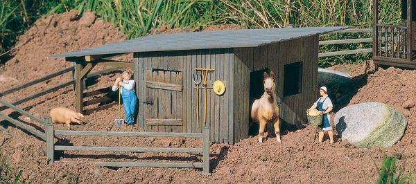 62247 Stable, Building Kit (G-Scale)