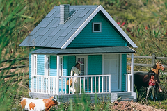 62249 Cousin Janes Farmhouse, Building Kit (G-Scale) | PIKO America
