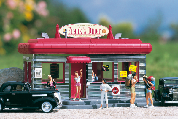 62250 Downtown Diner, Building Kit (G-Scale)