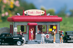 62250 Downtown Diner, Building Kit (G-Scale) | PIKO America