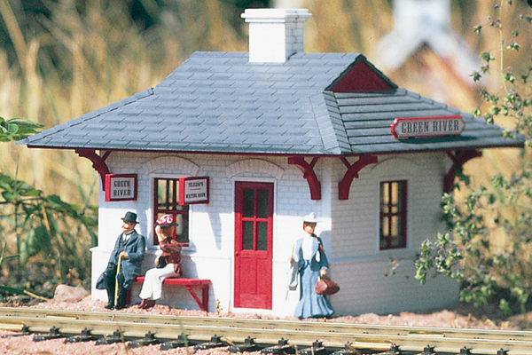 62700 Green River Station Built-Up Building (G-Scale)