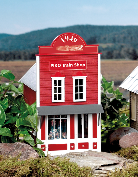 62705 PIKO Train Shop Built-Up Building (G-Scale)