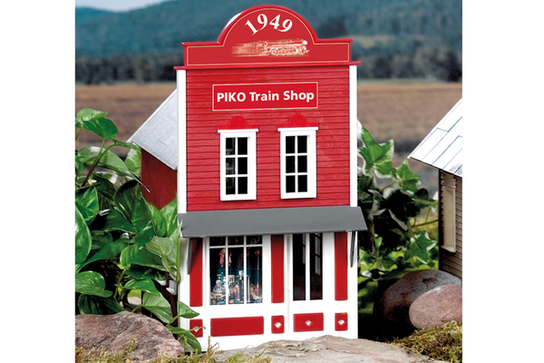 62705 PIKO Train Shop Built-Up Building (G-Scale)