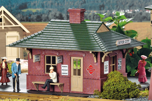 62709 River City Station Built-Up Building (G-Scale)