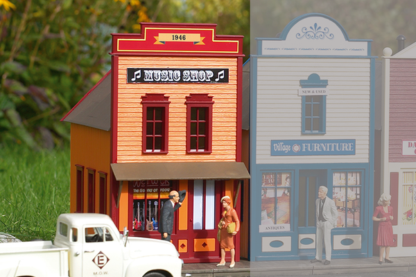 62721 Qwik-Kit Music Shop Building (G-Scale)