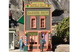62726 River City Buffalo Bill's Barber Shop Built-Up Building (G-Scale)