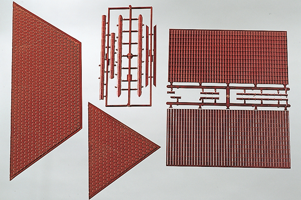 62803 Components: Tiled Roofs (G-Scale)
