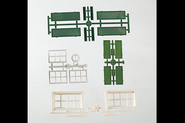 62805 Components: Windows & Shutters (G-Scale)