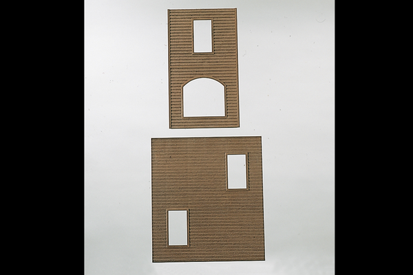 62810 Components: Wooden Walls (G-Scale)